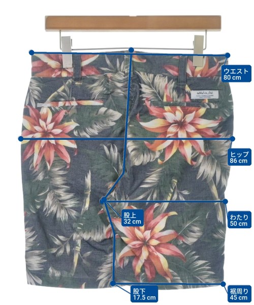 NEIGHBORHOOD（ネイバーフッド）ショートパンツ 紺 サイズ:S メンズ/2200636017153