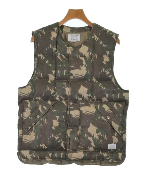 NEIGHBORHOOD（ネイバーフッド）ダウンジャケット/ダウンベスト 茶 サイズ:M メンズ/2200634136078