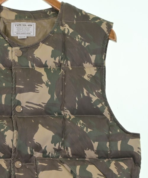 NEIGHBORHOOD（ネイバーフッド）ダウンジャケット/ダウンベスト 茶 サイズ:M メンズ/2200634136078