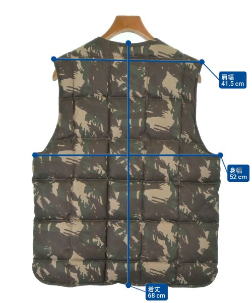 NEIGHBORHOOD（ネイバーフッド）ダウンジャケット/ダウンベスト 茶 サイズ:M メンズ/2200634136078