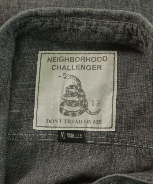 NEIGHBORHOOD（ネイバーフッド）カジュアルシャツ グレー サイズ:M メンズ/2200621431315