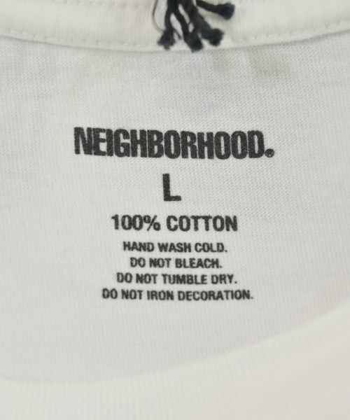 NEIGHBORHOOD（ネイバーフッド）Tシャツ・カットソー 白 サイズ:L メンズ/2200622449470