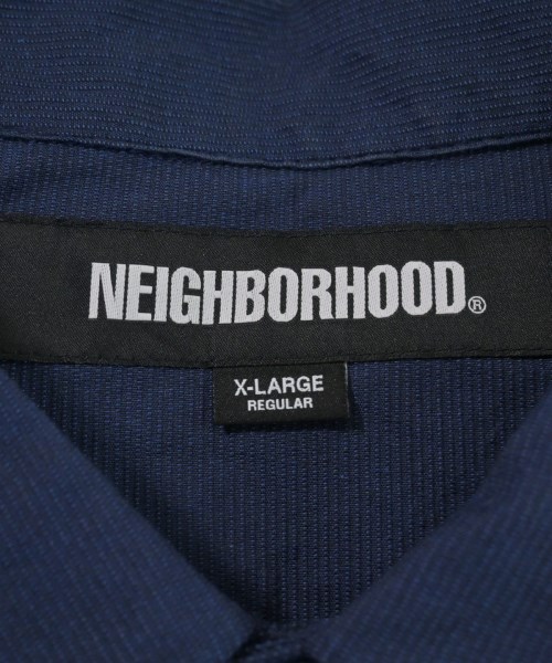 NEIGHBORHOOD（ネイバーフッド）カジュアルシャツ 紺 サイズ:XL メンズ/2200622449487