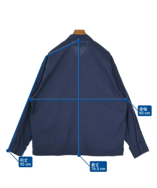 NEIGHBORHOOD（ネイバーフッド）カジュアルシャツ 紺 サイズ:XL メンズ/2200622449487