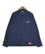 NEIGHBORHOOD（ネイバーフッド）カジュアルシャツ 紺 サイズ:XL メンズ/2200622449487