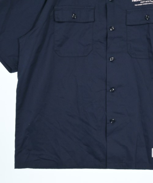 NEIGHBORHOOD（ネイバーフッド）カジュアルシャツ 紺 サイズ:XL メンズ/2200622449494