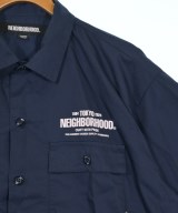NEIGHBORHOOD（ネイバーフッド）カジュアルシャツ 紺 サイズ:XL メンズ/2200622449494