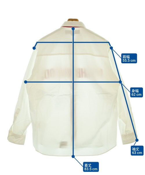 NEIGHBORHOOD（ネイバーフッド）カジュアルシャツ 白 サイズ:M メンズ/2200639877099