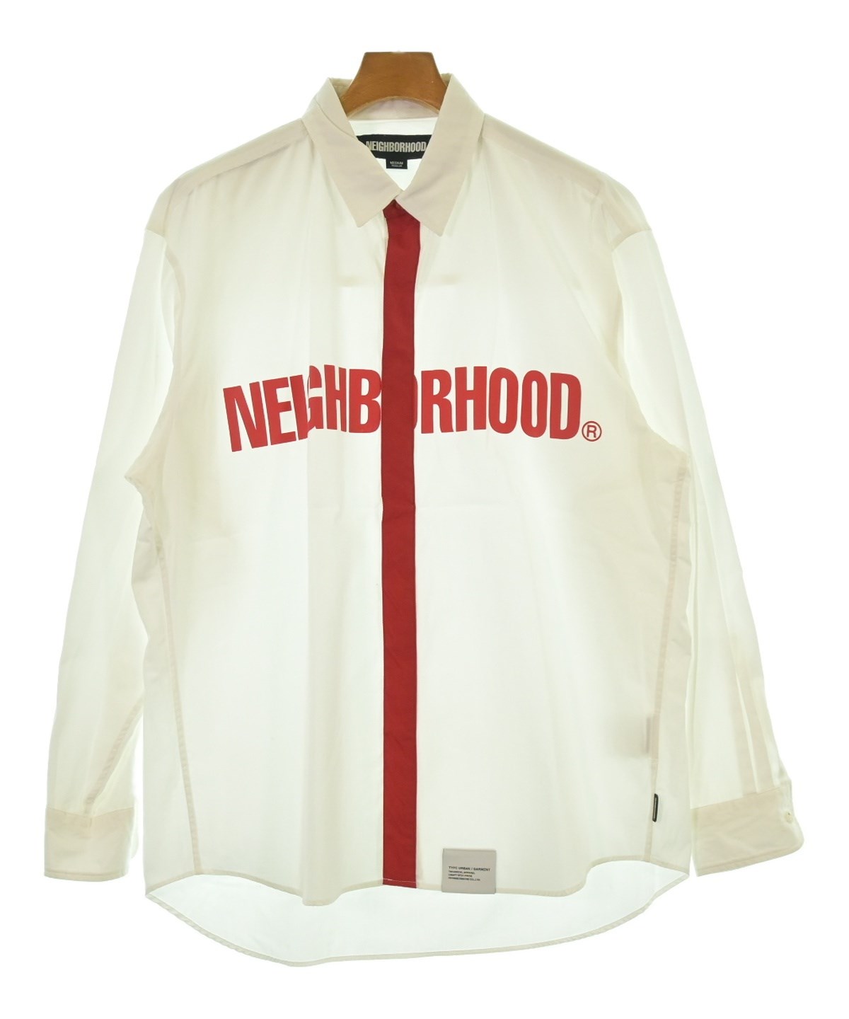 NEIGHBORHOOD（ネイバーフッド）カジュアルシャツ 白 サイズ:M メンズ