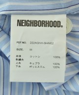 NEIGHBORHOOD（ネイバーフッド）カジュアルシャツ 青 サイズ:M メンズ/2200640650100