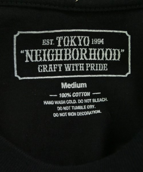 NEIGHBORHOOD（ネイバーフッド）Tシャツ・カットソー 黒 サイズ:M メンズ/2200640650179