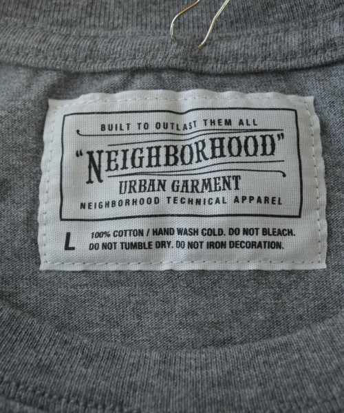NEIGHBORHOOD（ネイバーフッド）Tシャツ・カットソー グレー サイズ:L メンズ/2200635285102