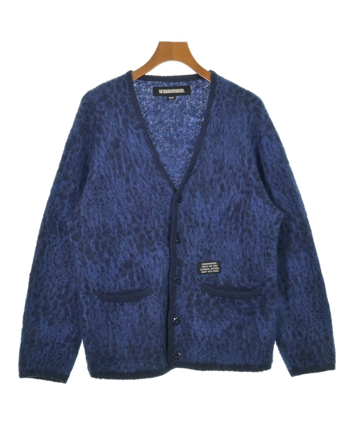 NEIGHBORHOOD（ネイバーフッド）カーディガン 青 サイズ:M メンズ