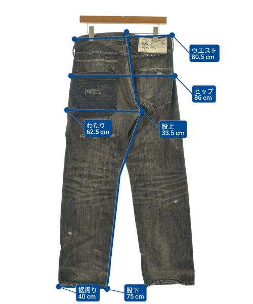 NEIGHBORHOOD（ネイバーフッド）デニムパンツ 黒 サイズ:S メンズ/2200641571343