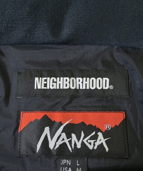 NEIGHBORHOOD（ネイバーフッド）ダウンジャケット/ダウンベスト 黒 サイズ:L メンズ/2200642249098