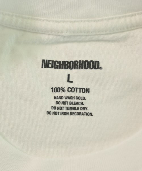 NEIGHBORHOOD（ネイバーフッド）Tシャツ・カットソー 白 サイズ:L メンズ/2200589099022