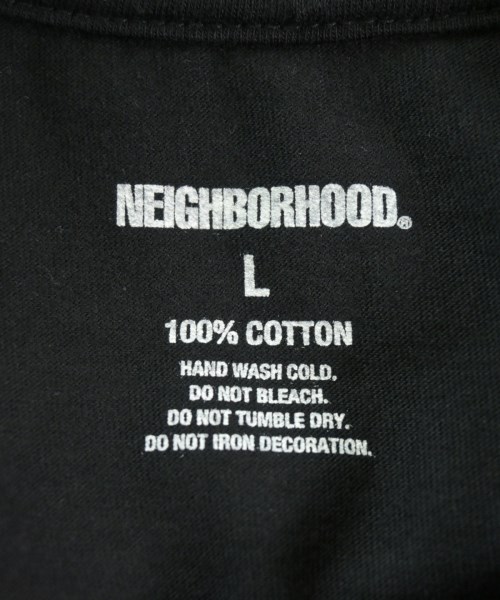 NEIGHBORHOOD（ネイバーフッド）Tシャツ・カットソー 黒 サイズ:L メンズ/2200589099121