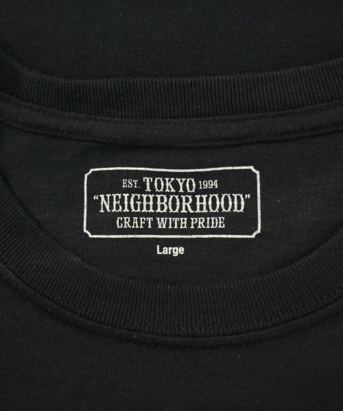 NEIGHBORHOOD（ネイバーフッド）Tシャツ・カットソー 黒 サイズ:L メンズ/2200544728080
