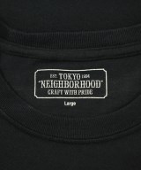 NEIGHBORHOOD（ネイバーフッド）Tシャツ・カットソー 黒 サイズ:L メンズ/2200544728080