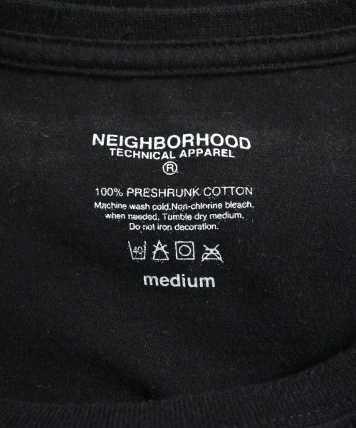 NEIGHBORHOOD（ネイバーフッド）Tシャツ・カットソー 黒 サイズ:M メンズ/2200529274397