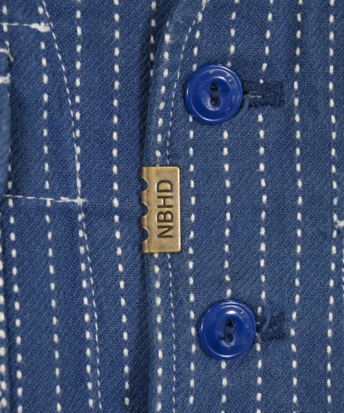 NEIGHBORHOOD（ネイバーフッド）カジュアルシャツ 青 サイズ:M メンズ/2200545786225