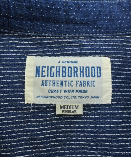 NEIGHBORHOOD（ネイバーフッド）カジュアルシャツ 紺 サイズ:M メンズ/2200545786409