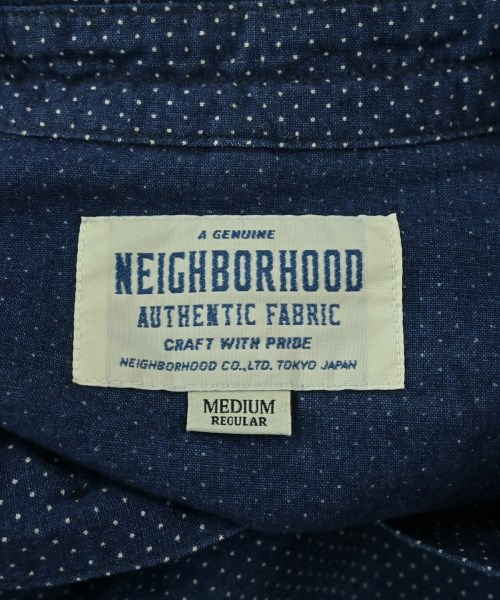 NEIGHBORHOOD（ネイバーフッド）カジュアルシャツ 紺 サイズ:M メンズ/2200545786416