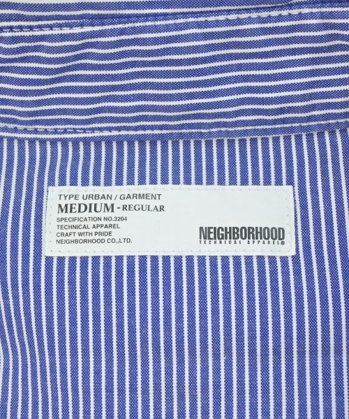 NEIGHBORHOOD（ネイバーフッド）カジュアルシャツ 紺 サイズ:M メンズ/2200545786447