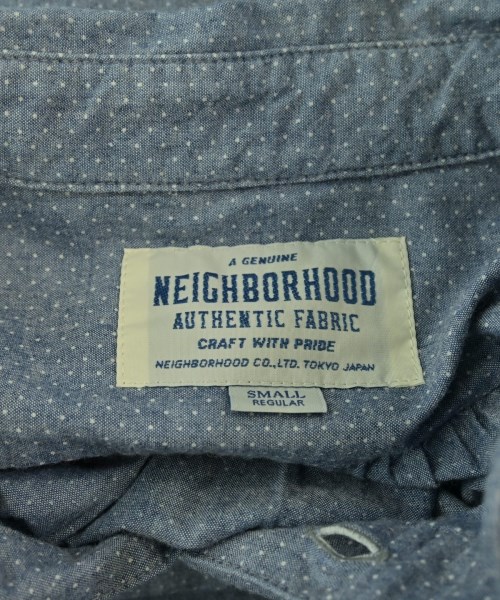 NEIGHBORHOOD（ネイバーフッド）カジュアルシャツ 青 サイズ:S メンズ/2200545786461