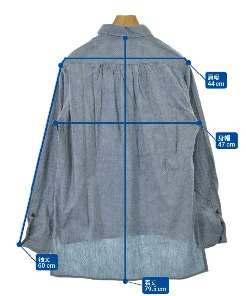 NEIGHBORHOOD（ネイバーフッド）カジュアルシャツ 青 サイズ:S メンズ/2200545786461