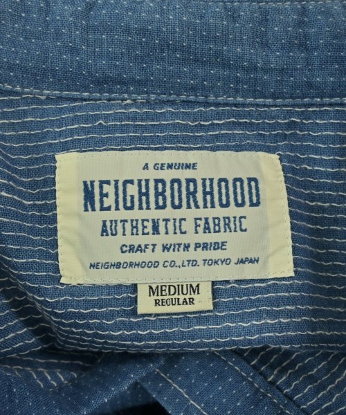 NEIGHBORHOOD（ネイバーフッド）カジュアルシャツ 青 サイズ:M メンズ/2200552176019