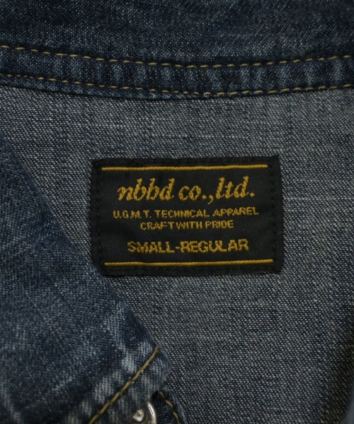 NEIGHBORHOOD（ネイバーフッド）カジュアルシャツ 紺 サイズ:S メンズ/2200612386624