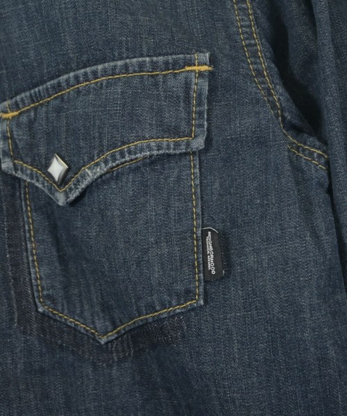 NEIGHBORHOOD（ネイバーフッド）カジュアルシャツ 紺 サイズ:S メンズ/2200612386624