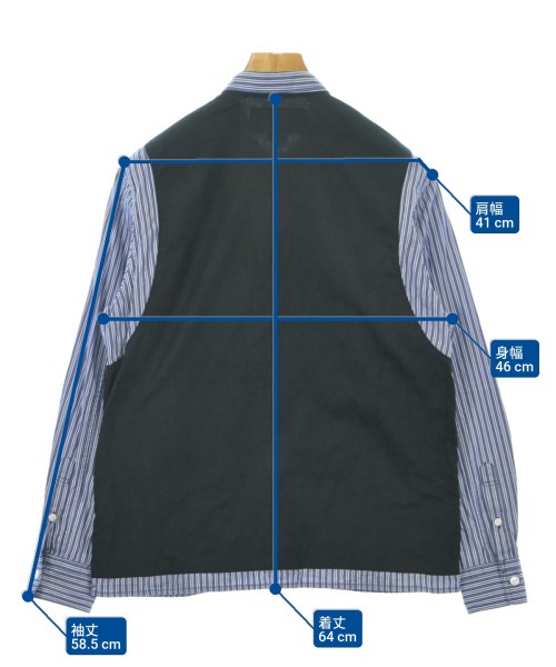 NEIGHBORHOOD（ネイバーフッド）カジュアルシャツ 紺 サイズ:S メンズ/2200612386631