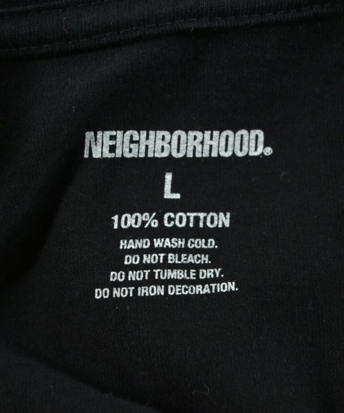 NEIGHBORHOOD（ネイバーフッド）Tシャツ・カットソー 黒 サイズ:L メンズ/2200623302040