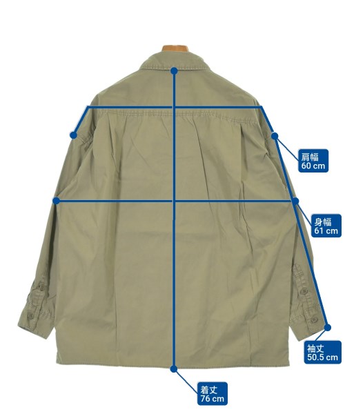 NEIGHBORHOOD（ネイバーフッド）カジュアルシャツ カーキ サイズ:M メンズ/2200614749106