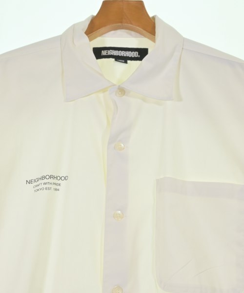 NEIGHBORHOOD（ネイバーフッド）カジュアルシャツ 白 サイズ:L メンズ/2200614749113