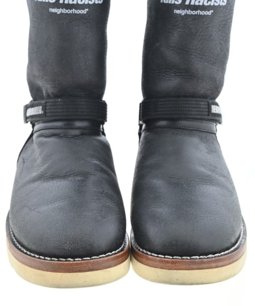 NEIGHBORHOOD（ネイバーフッド）ブーツ 黒 サイズ:9(27cm位) メンズ/2200614749175
