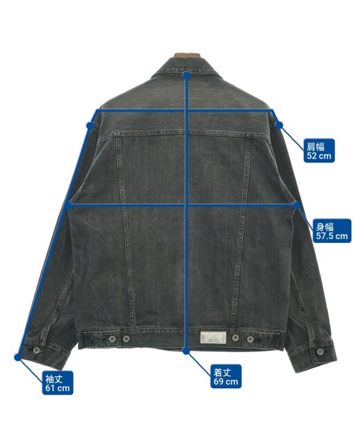 NEIGHBORHOOD（ネイバーフッド）デニムジャケット 黒 サイズ:L メンズ/2200629367012