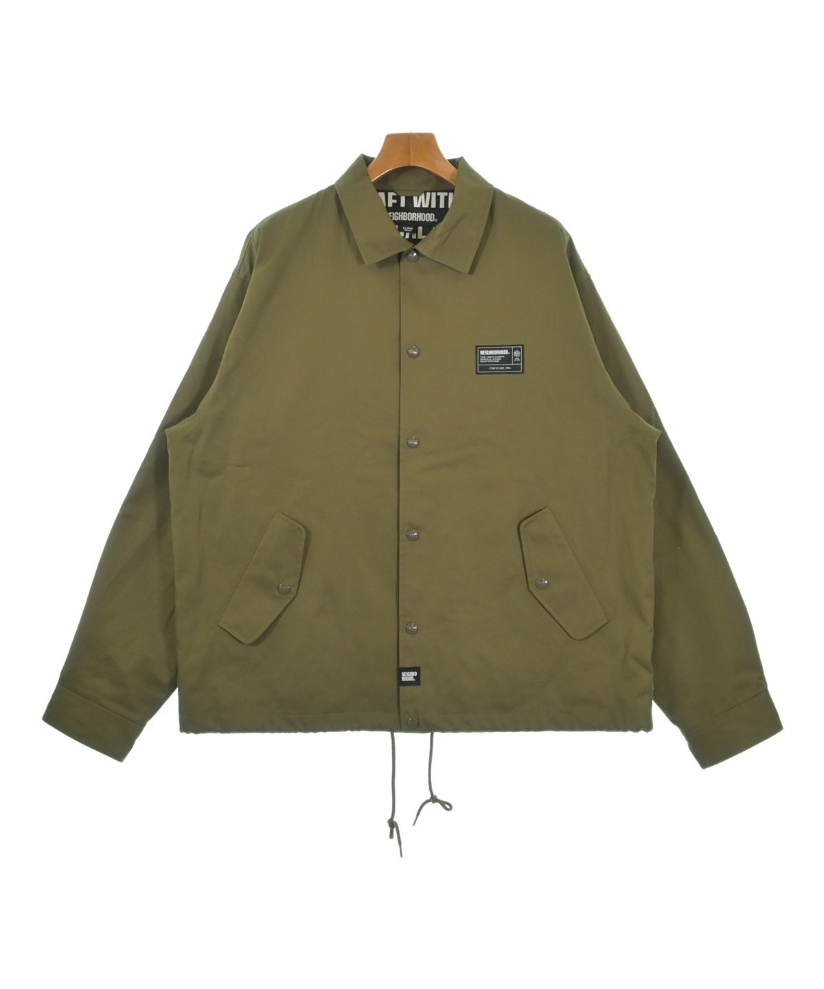 専用　ネイバーフッド　ナイロンシャツ　カーキ NEIGHBORHOOD（ネイバーフッド）その他 カーキ サイズ:XL メンズ