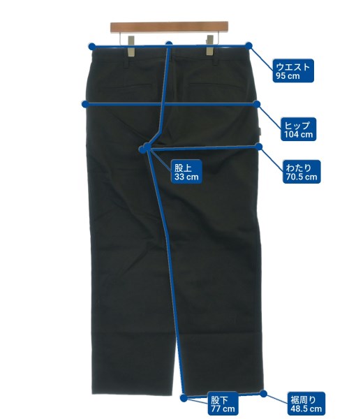 NEIGHBORHOOD（ネイバーフッド）チノパン 黒 サイズ:XL メンズ/2200631283027