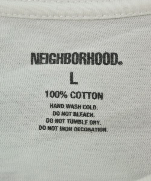 NEIGHBORHOOD（ネイバーフッド）Tシャツ・カットソー 白 サイズ:L メンズ/2200631767190