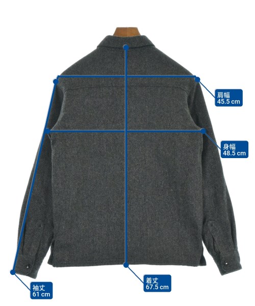 NEIGHBORHOOD（ネイバーフッド）カジュアルシャツ グレー サイズ:S メンズ/2200632931026