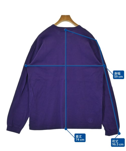 NEIGHBORHOOD（ネイバーフッド）Tシャツ・カットソー 紫 サイズ:M メンズ/2200634419096