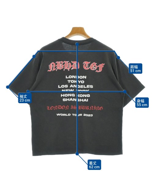 NEIGHBORHOOD（ネイバーフッド）Tシャツ・カットソー 黒 サイズ:M メンズ/2200611294067