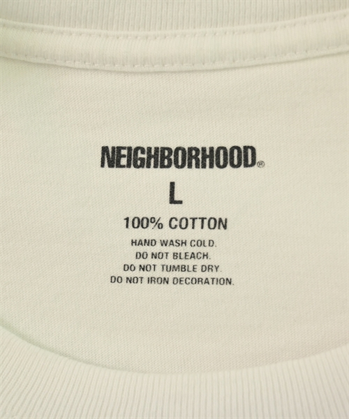 NEIGHBORHOOD（ネイバーフッド）Tシャツ・カットソー 白 サイズ:L メンズ/2200612285033
