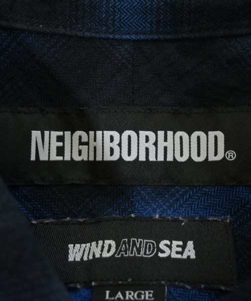 NEIGHBORHOOD（ネイバーフッド）カジュアルシャツ 青 サイズ:L メンズ/2200615852041