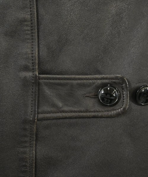 NEIGHBORHOOD（ネイバーフッド）ライダース 茶 サイズ:M メンズ/2200618602032