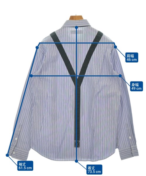 NEIGHBORHOOD（ネイバーフッド）カジュアルシャツ 紺 サイズ:M メンズ/2200619970048