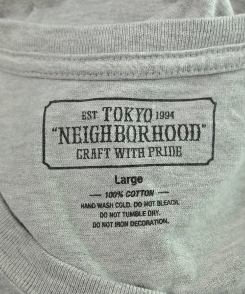 NEIGHBORHOOD（ネイバーフッド）Tシャツ・カットソー グレー サイズ:L メンズ/2200619970192